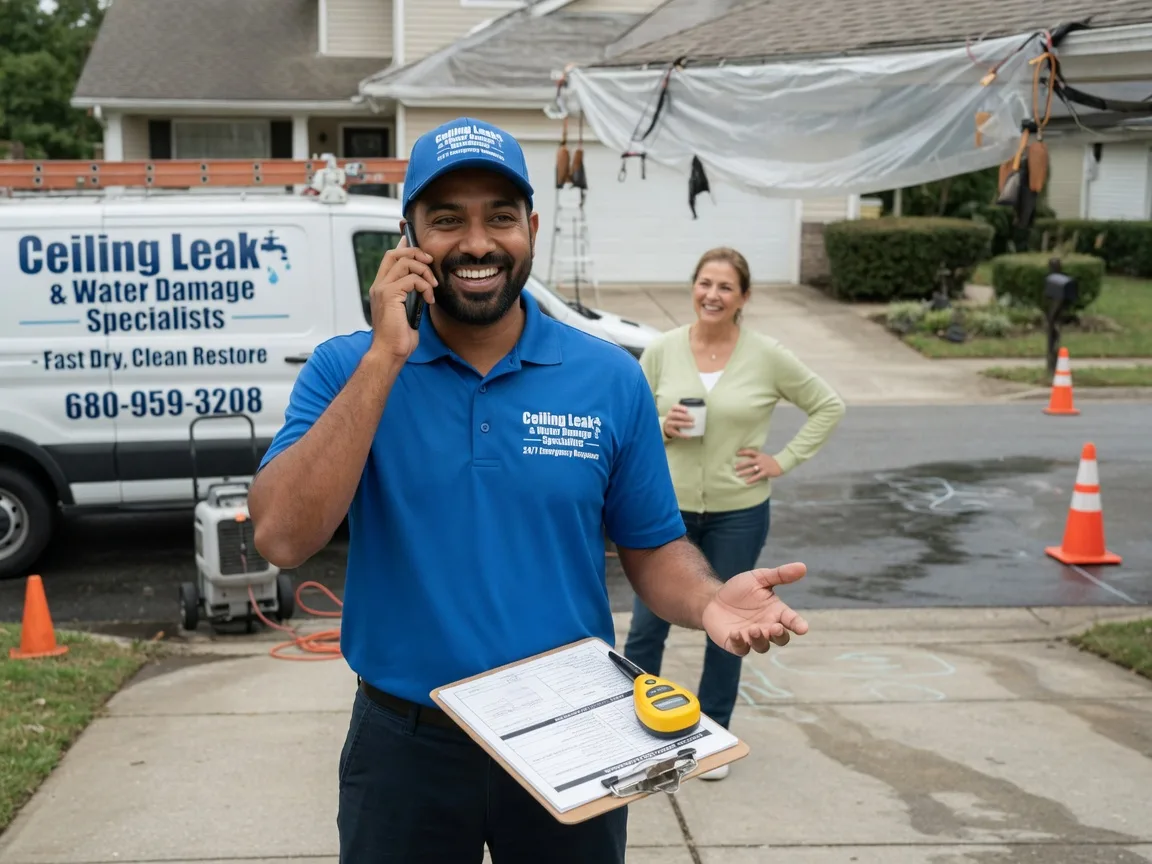 Ceiling Leak Cleanup Strafford, MO FAQs